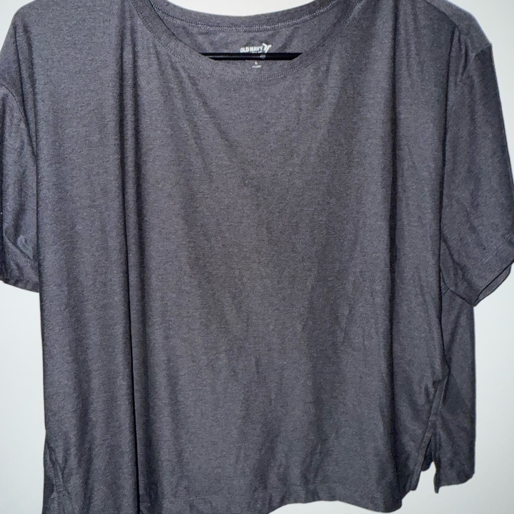 Old Navy Charcoal Short Sleeve Tee